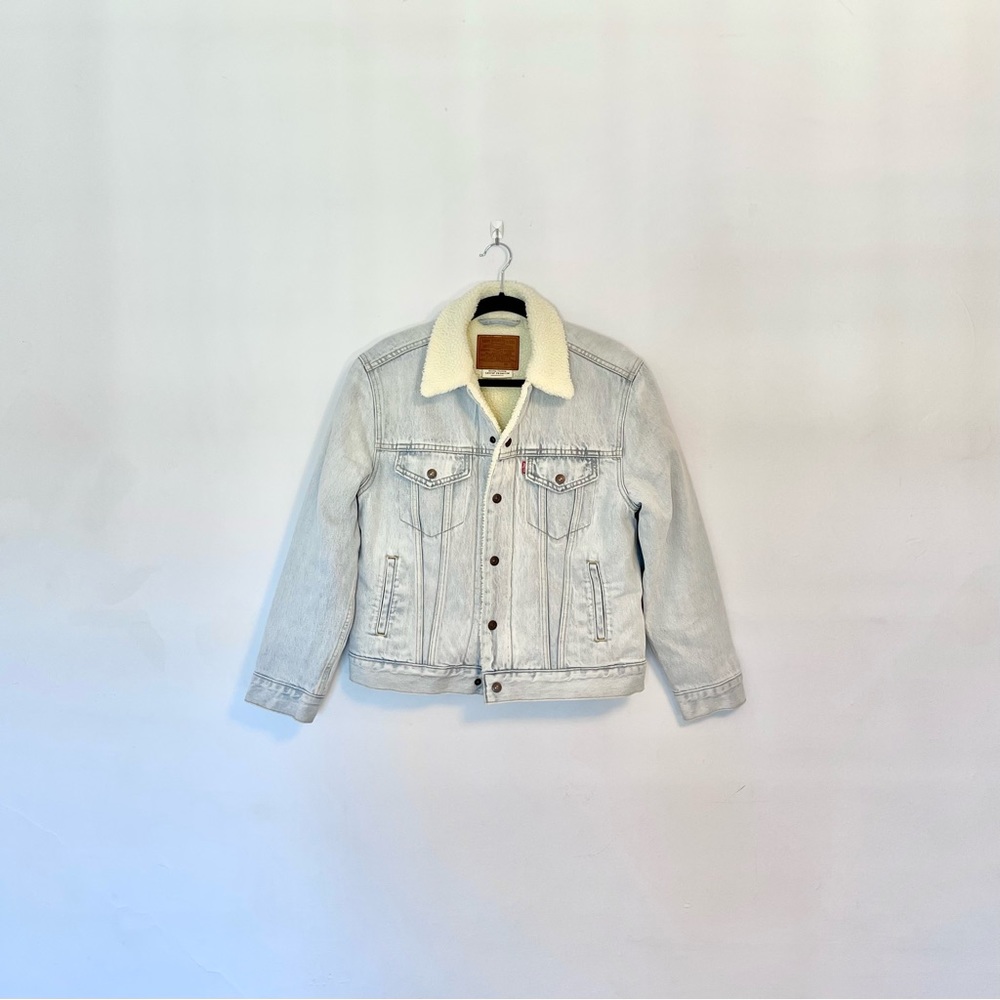 Levi’s Ex Boyfriend Denim Sherpa Jacket
